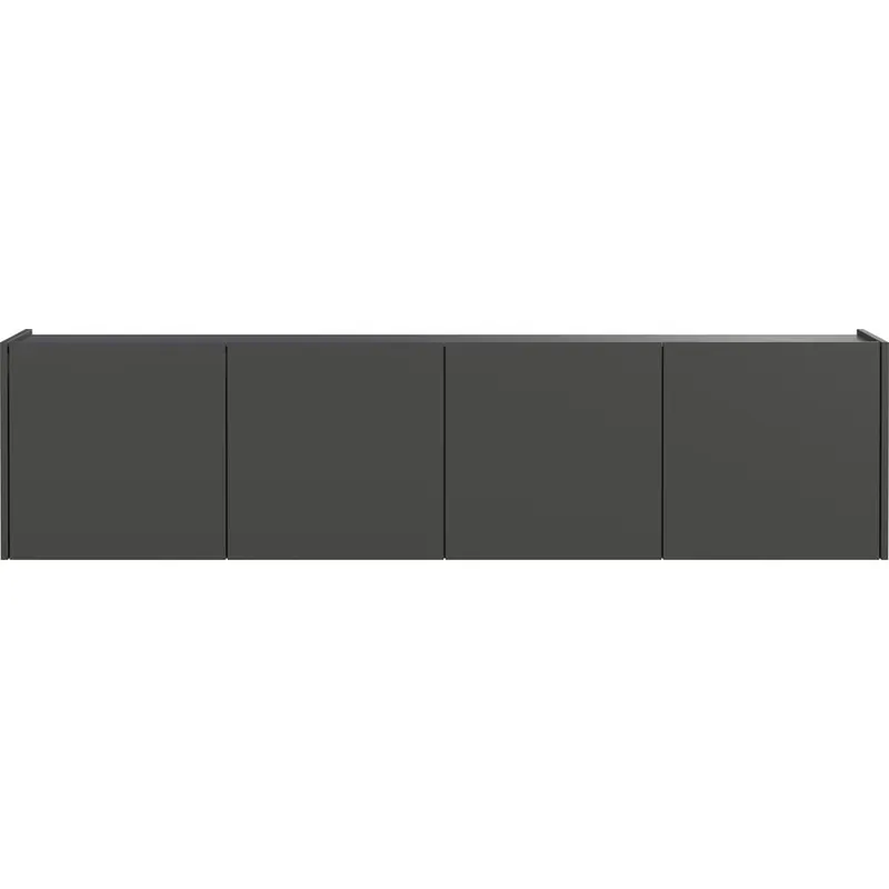 Antracytowa szafka pod TV 183x45 cm Piana – Germania