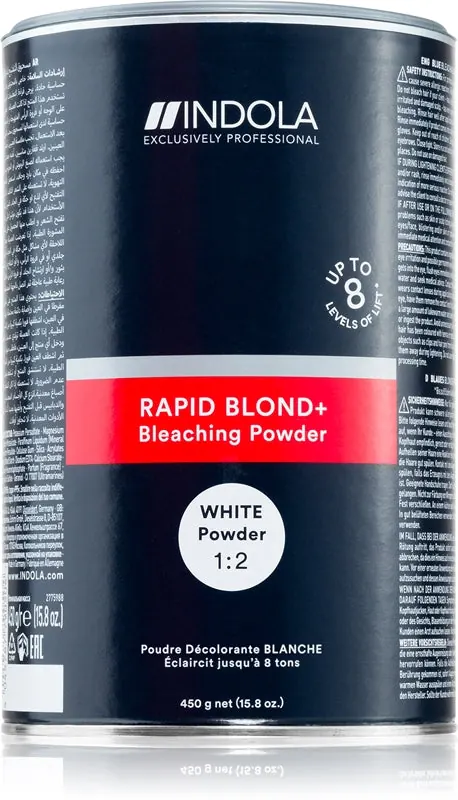 Indola Rapid BLOND+ Bleaching Powder proszek rozjaśniający do włosów kolor White 450 g