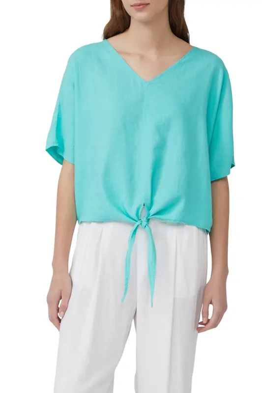 s.Oliver  Blouses Blue Aqua Maat: 38 | Blouses Outlet | Dames | Blauw
