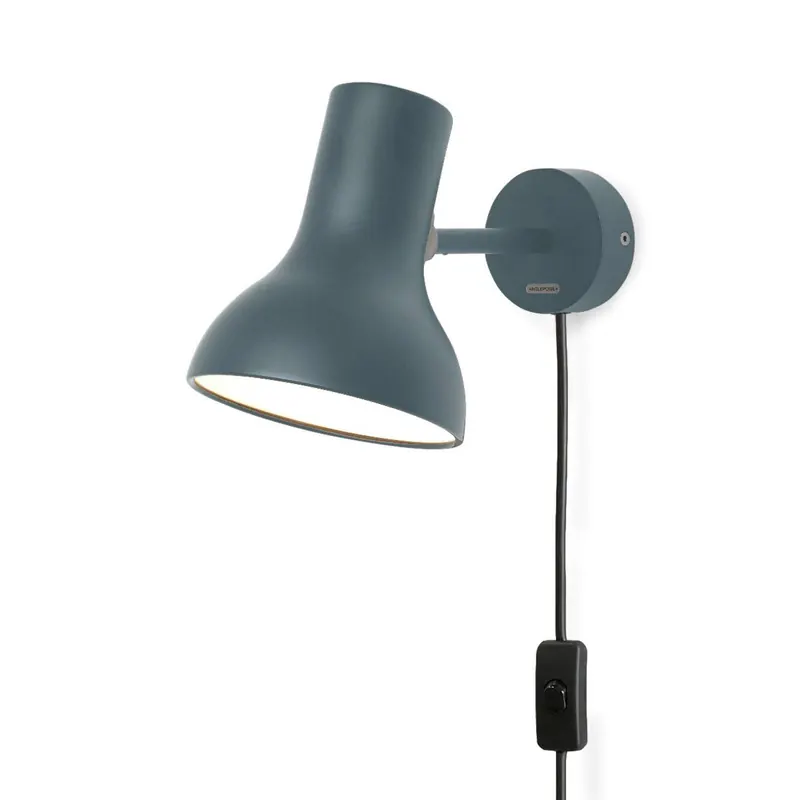 Anglepoise Type 75 Mini Wand Plug, szary łupkowy
