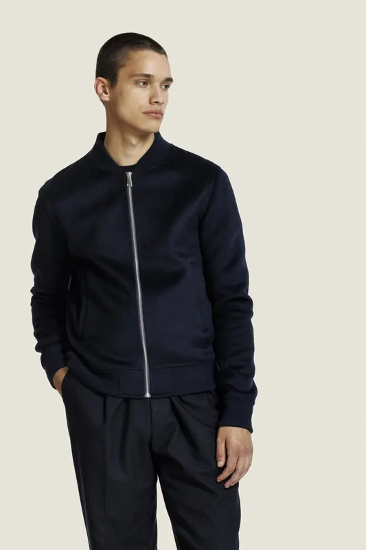 ALTER EGO Mick Jacket Night Blue Maat: XL | Bomberjacks Outlet | Heren | Blauw