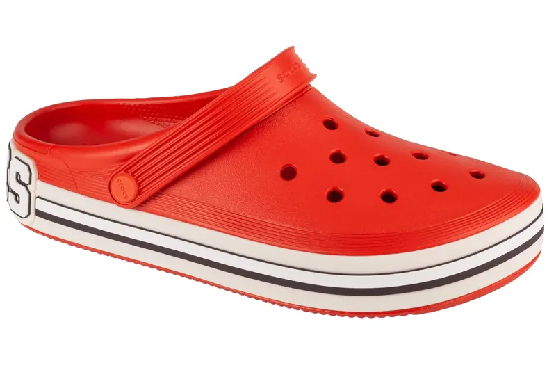 Crocs Off Court Logo Clog 209651-625, Męskie, Czerwone, klapki, syntetyk, rozmiar: 37/38