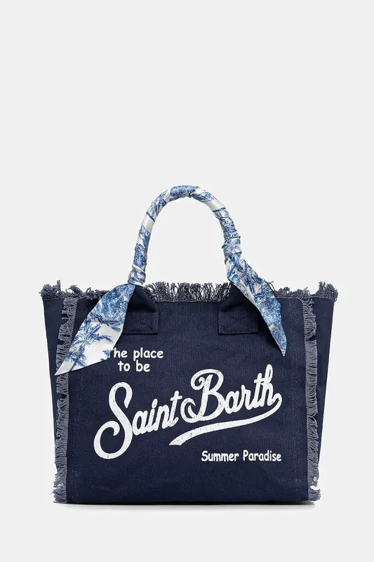 MC2 Saint Barth torebka shopper damska bawełniana