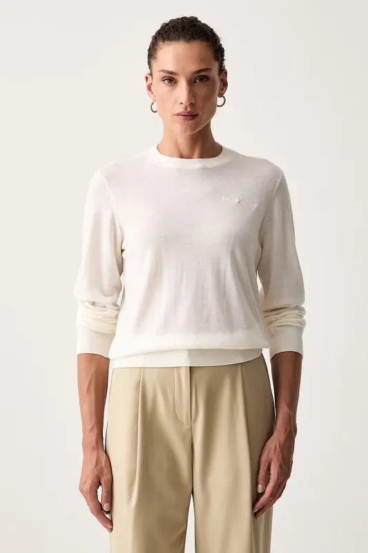 Armani Exchange sweter damski wełniany