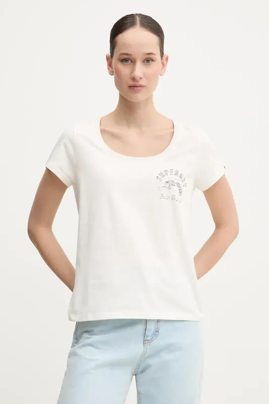 Superdry t-shirt bawełniany