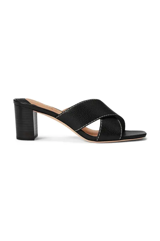 Lauren Ralph Lauren klapki skórzane Freddi