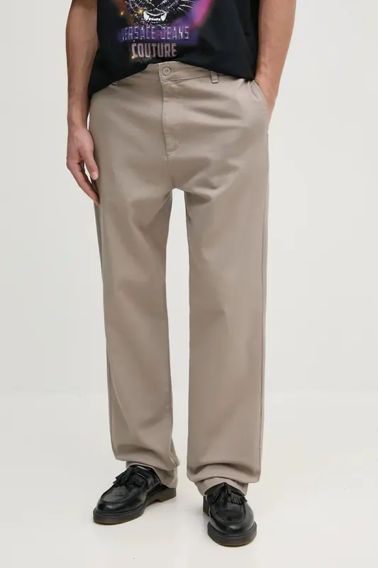 Alpha Industries spodnie męskie bawełniane z elastanem Chino