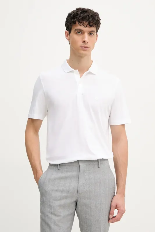 BOSS polo bawełniane