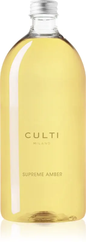 Culti Milano Refill Supreme Amber wkład uzupełniający do dyfuzorów zapachowych 1000 ml