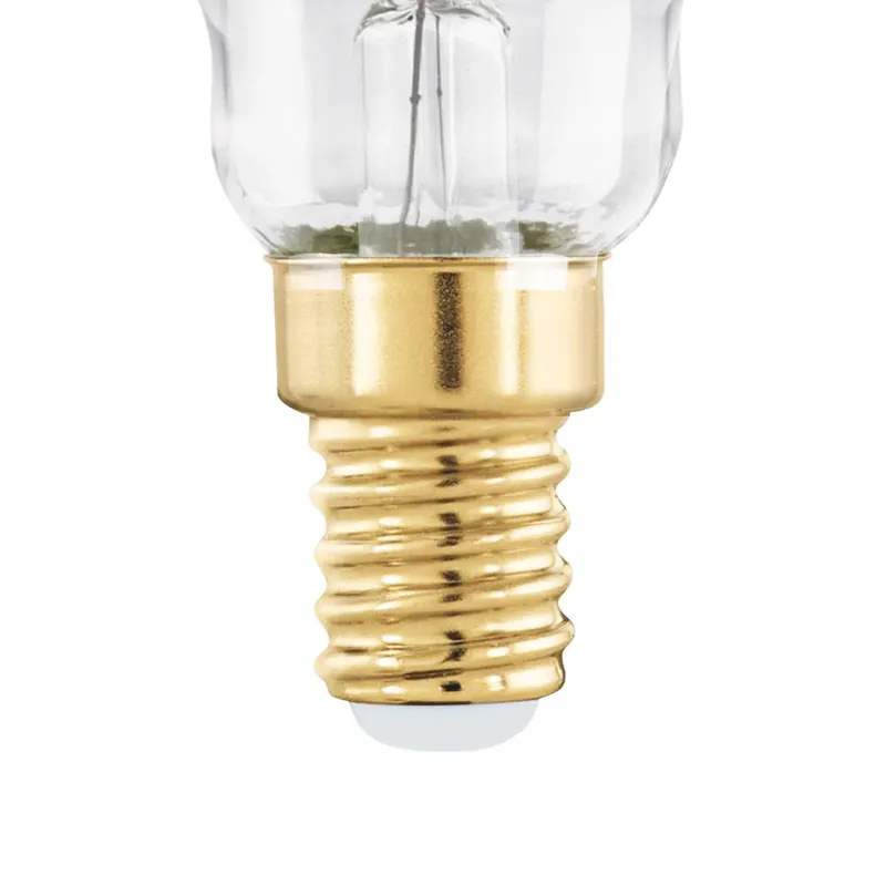 Żarówka LED E14 4W P45 2,000K Filament ściemniany dymiony