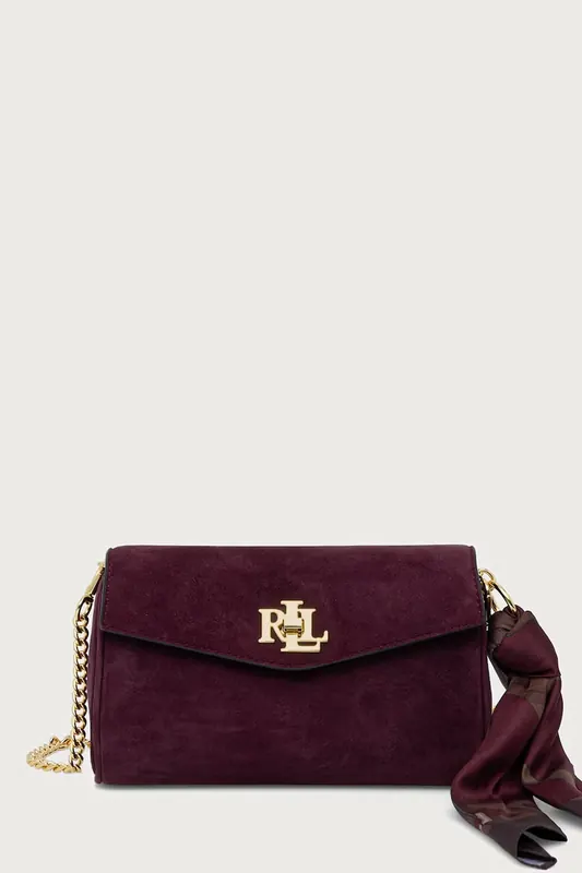 Lauren Ralph Lauren portfel crossbody damski skórzany