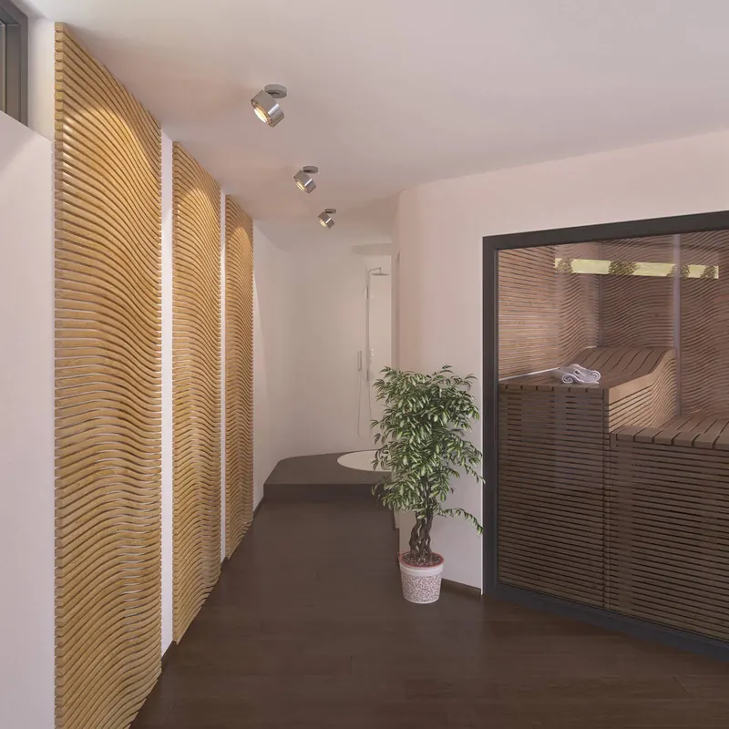 Reflektor LED Puk Maxx Move, przezroczysta soczewka, chrom