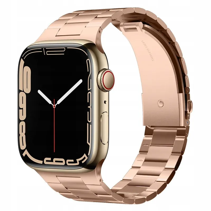 Elago remienok Metal Band pre Apple Watch 44/45/46mm Rose Gold Eaw…