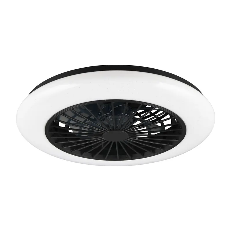 Lampa sufitowa LED w kolorze matowej czerni Stralsund – Reality
