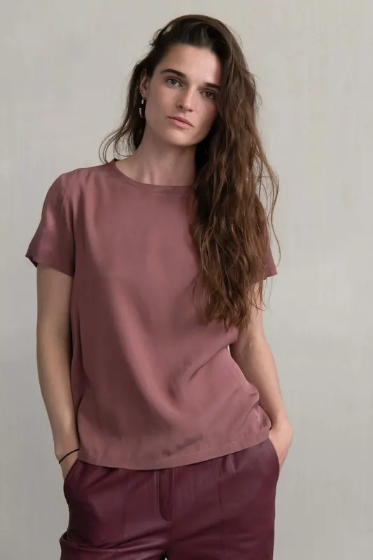 Humanoid Harper Top Ruby Maat: XS | Blouses Outlet | Dames