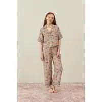 Louise Misha Pajamas Pants Melycia Ivory Winter Garden Maat: XS | Pantalons Outlet | Dames | Grijs