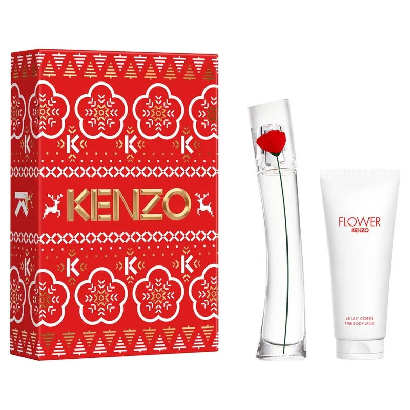 Kenzo Zestaw Flower By Kenzo Eau De Parfum 30 Ml + Mleczko do ciała 75 Ml