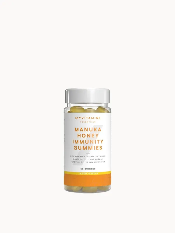 Myvitamins Manuka Honey Immunity Gummies - 60gummies - Lemon
