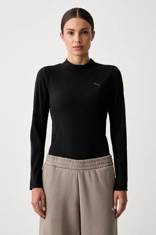 Puma longsleeve damski z bawełną HER