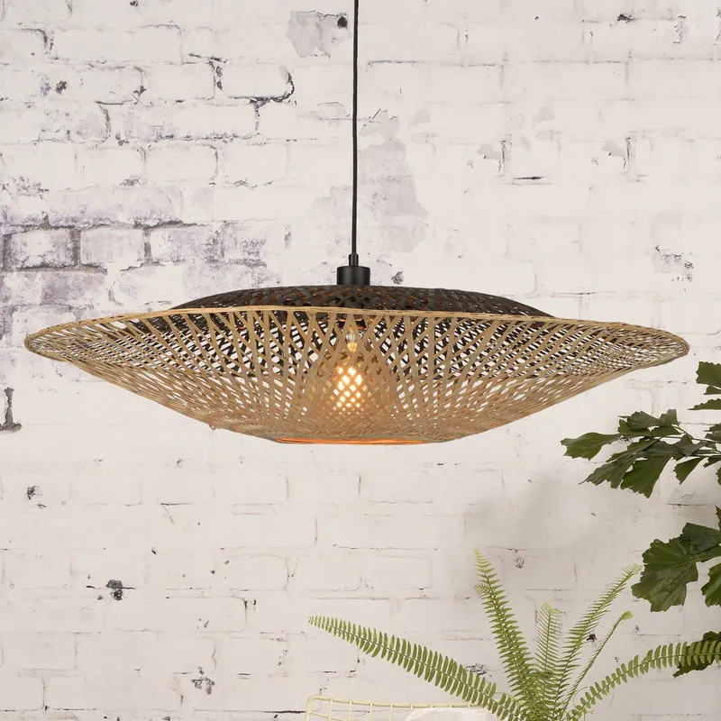 Good &amp; Mojo lampa wisząca Kalimantan pozioma Ø87cm
