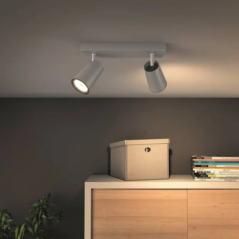 Philips myLiving Paisley Spot 2-punktowa GU10 aluminium