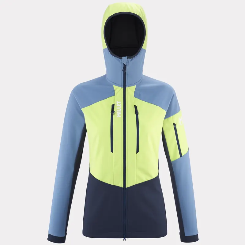 MILLET kurtka trekkingowa damska M WHITE SHIELD JKT niebieska (M)