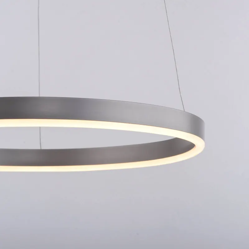 Lampa wisząca LED Ritus, Ø 39,3 cm, aluminium