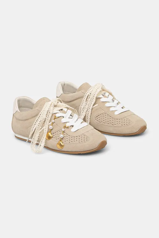 Answear.LAB sneakersy zamszowe VEIL PURE