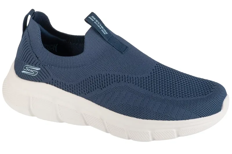Skechers Bobs B Flex - Frigid Edge 118107-NVY, Męskie, Granatowe, buty sneakers, tkanina, rozmiar: 41
