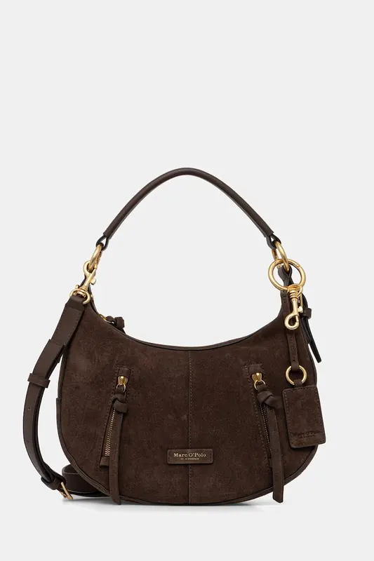 Marc O'Polo torebka crossbody damska zamszowa