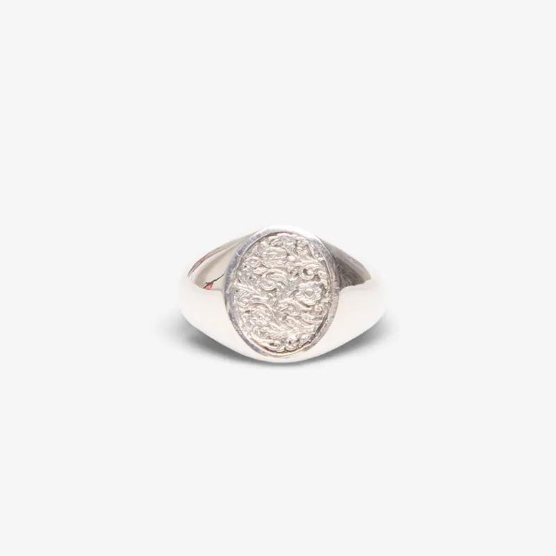 MAPLE Western Buckle Signet Silver 925 8