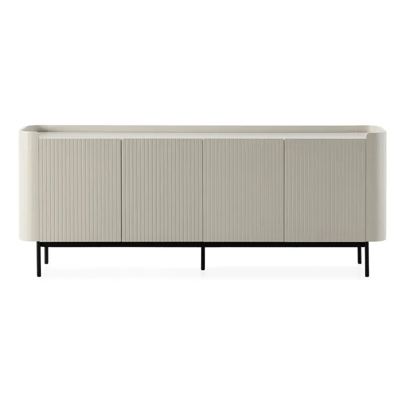 Kremowa komoda 200x80x40 cm Willa – MOME