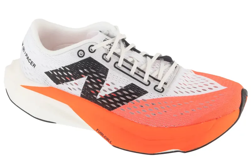 New Balance FuelCell SuperComp Pacer v2 WFCRRCU2, Damskie, Pomarańczowe, buty do biegania, tkanina, rozmiar: 41