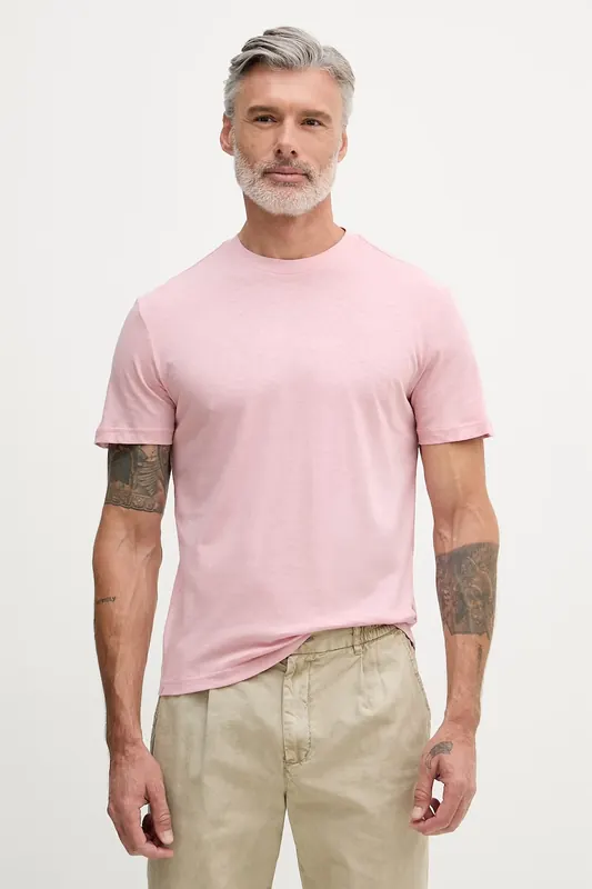 United Colors of Benetton T-shirt męski z bawełną