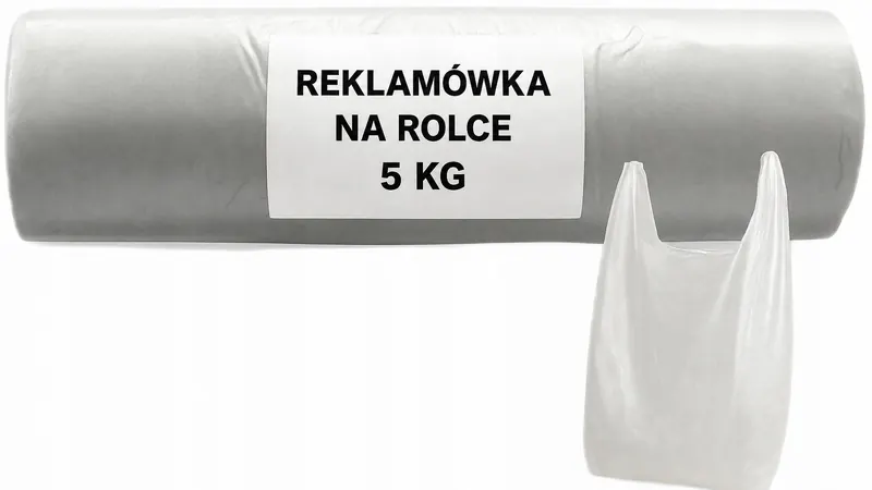 Reklamówki jednorazowe woreczki Zrywki Hdpe Mocne siatki Foliowe 120 szt