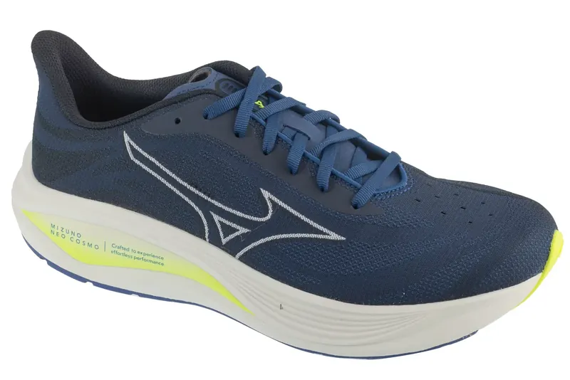 Mizuno Neo Cosmo J1GC251051, Męskie, Granatowe, buty do biegania, tkanina, rozmiar: 44