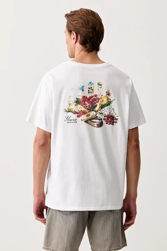 Levi's T-shirt męski bawełniany RELAXED FIT TEE