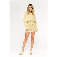 Ibana Safira Buttery Yellow Maat: 32 | Korte Broeken Outlet | Dames | Beige