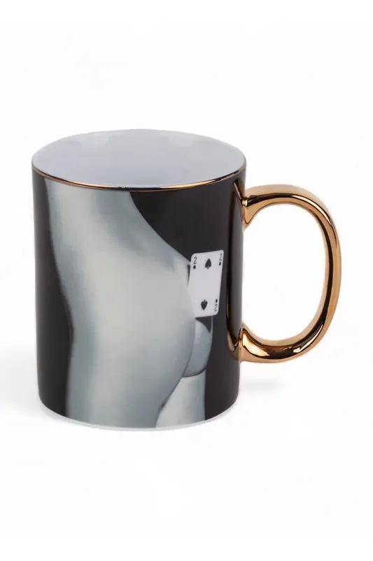 Seletti kubek z porcelany 8 x 10 cm