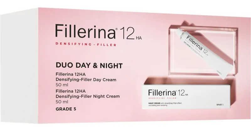 Fillerina Densifying Filler Grade 5 zestaw do przeciwzmarszczkowej pielęgnacji twarzy