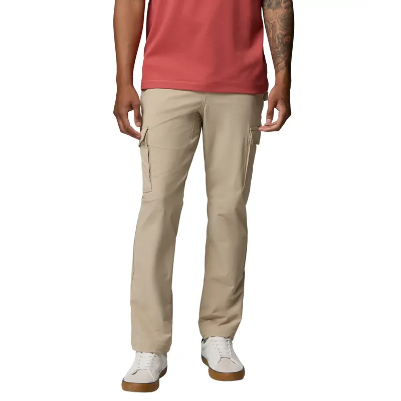 Columbia ROC Tech Cargo Pant 2142141271, Męskie, Beżowe, spodnie, nylon, rozmiar: 32-32