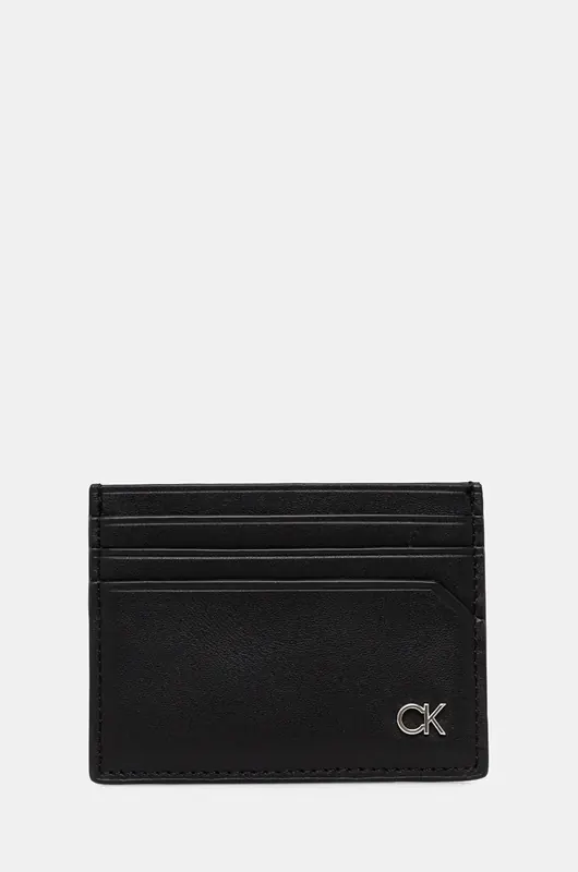 Calvin Klein pasek i etui na karty skórzane