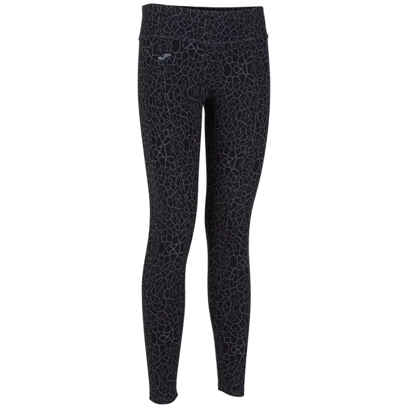 Joma Urban Street Long Tights 800066-100, Damskie, Czarne, leginsy, bawełna organiczna, rozmiar: XS