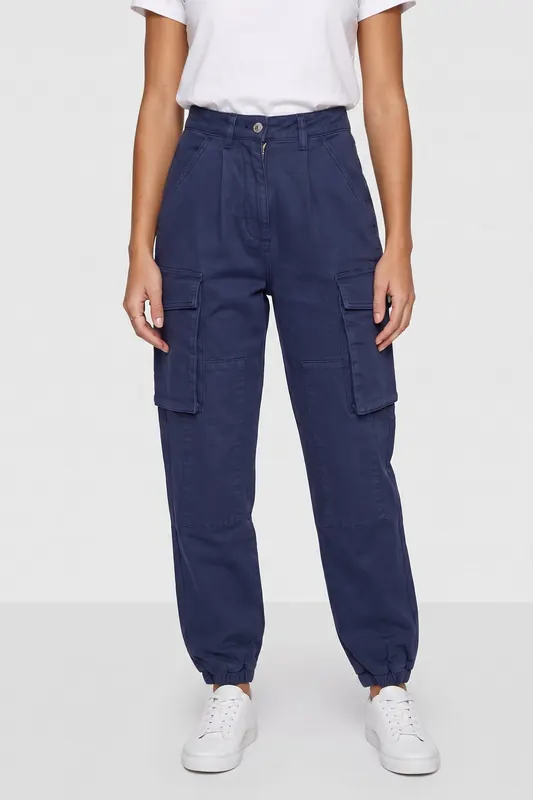 Moschino Trousers Blue Maat: 36 | Cargobroeken Outlet | Dames | Blauw