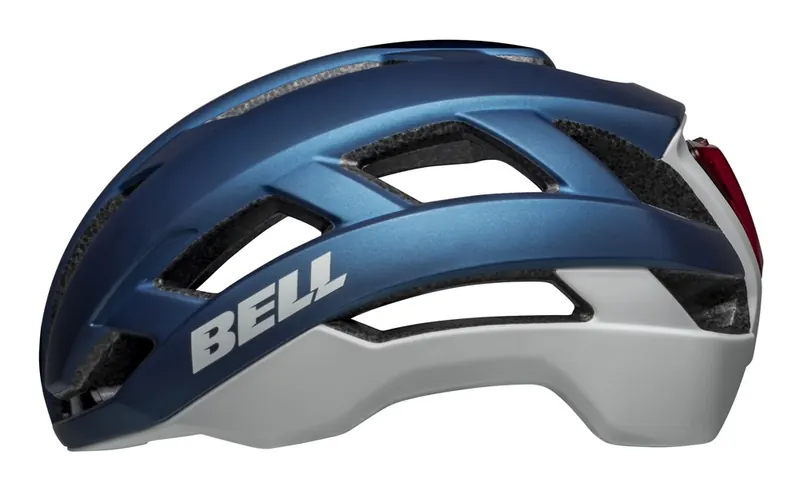 Kask gravel szosowy BELL FALCON XR LED INTEGRATED MIPS matte niebieski gray (51-55)