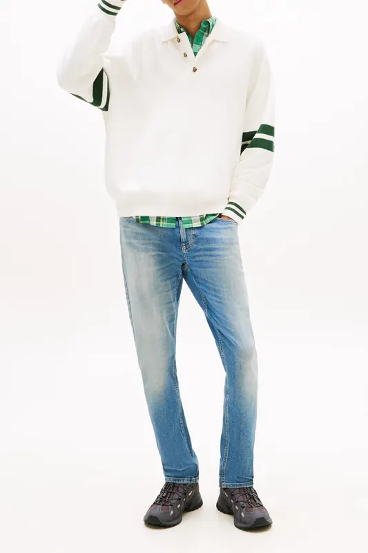 Tommy Hilfiger Austin Slim Jeans Denim Medium Maat: W31L34 | Slim Jeans Outlet | Heren | Blauw