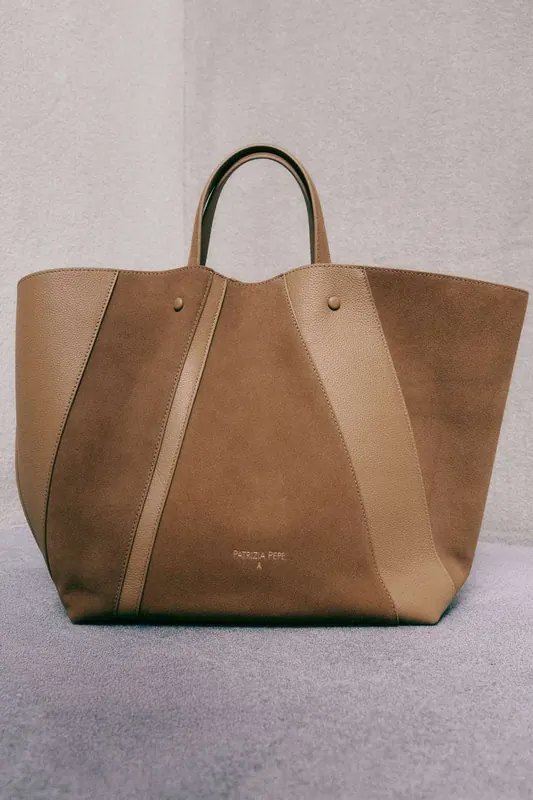 Torba shopper (IN)COMPLETE z zamszu