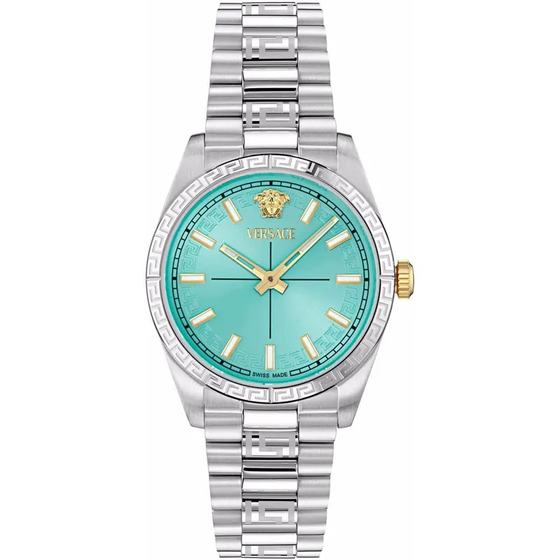 Zegarek Damski Versace VE0E00225 srebrny