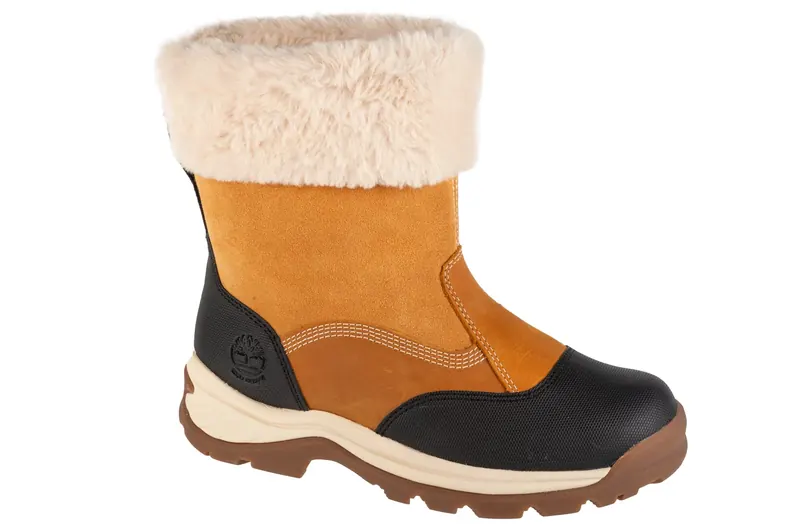 Timberland White Ledge Pullon WP TB1A2KUF231, Damskie, Żółte, buty zimowe, syntetyk, rozmiar: 40