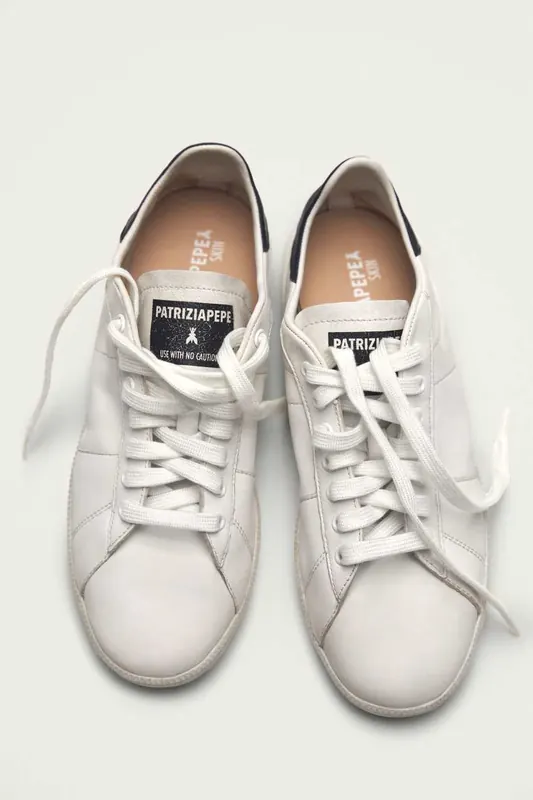 SKIN Sneakers '93 ze skóry nappa
